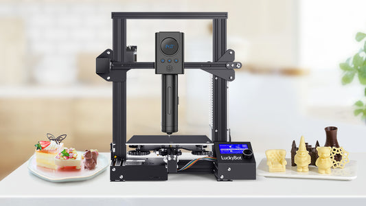 LuckyBot turns your 3d printer into a food printer
